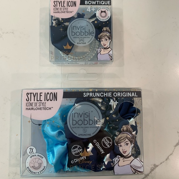 NIB Disney Princess Cinderella Invisibobble set - Picture 1 of 6